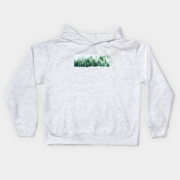 Evergreen Kids Hoodie by Novaart